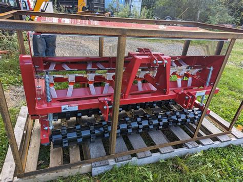 skid steer no till drill|small no till drill 3pt.